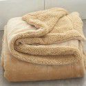 Thick blanket, small wool quilt in winter, double layer thickened insulation, single leg covering, afternoon nap, student dormitory, coral blanket 