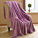 Solid flannel blanket winter coral blanket thickened warm bed sheet small blanket single double sofa blanket 