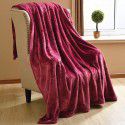 Solid flannel blanket winter coral blanket thickened warm bed sheet small blanket single double sofa blanket 
