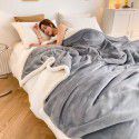 The manufacturer supplies a new Falai cashmere blanket, thickened warm quilt cover, double cover blanket 
