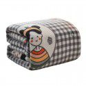 Small blanket leg covering blanket blanket thin summer blanket summer nap blanket blanket winter thickened coral blanket 