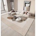 Japanese Quiet Wind Carpet Floor Mat Living Room Carpet Tea Table Mat Minimal Line Bedroom Study Jointed Carpet