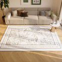 Living room ins style carpet light luxury tea table carpet washable PVC new leather door mat home bedroom