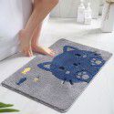 Cartoon children's bedroom carpet floor mat door entry foot mat kitchen bathroom bathroom water absorption anti-skid mat 