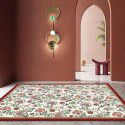 American type washable leather floor mat, living room, porch, entrance, anti-skid mat, waterproof, oil proof, dirt resistant, wear-resistant mat