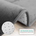 Cross-border flannel carpet slow rebound sponge bathroom carpet bathroom floor mat memory cotton bathroom anti-slip pad