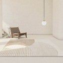 Japanese Quiet Wind Carpet Floor Mat Living Room Carpet Tea Table Mat Minimal Line Bedroom Study Jointed Carpet