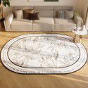 Living room ins style carpet light luxury tea table carpet washable PVC new leather door mat home bedroom