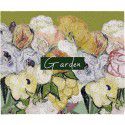 Nordic style oil painting printing porch door wire ring floor mat can be cut PVC anti-skid wear-resistant door mat