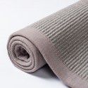 The bedroom is covered with sisal carpet, hand woven linen, living room floor mat, Japanese tea table, tea art tatami floor mat