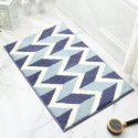 Ins Luxury leaves, plants, jacquard bathroom, non slip mat, absorbent mat, door mat, non slip mat, bedroom carpet