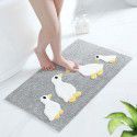 Duck jacquard bedroom door mat bathroom bathroom kitchen water absorbent non slip door mat foot mat carpet 