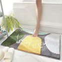 Bathroom door absorbent floor mat new home carpet home thickened living room bedroom entrance mat non slip mat 