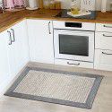 Amazon Imitation Linen Cross border Kitchen Floor Mat Absorbing Water and Oil Long Wear resistant Carpet Multi lock Kitchen Mat