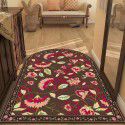 American type washable leather floor mat, living room, porch, entrance, anti-skid mat, waterproof, oil proof, dirt resistant, wear-resistant mat