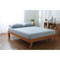Cotton single fitted sheet washed cotton double bed cover home textile home stay bed bag bedding Simmons protective cover 