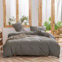Aifeiyang washable cotton four piece set of cotton quilt cover dormitory three piece set of pure cotton sheets, fitted sheets and bedding 4 