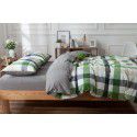 Four piece set of all cotton, pure cotton, Japanese washed cotton bedding, autumn net red quilt cover bed, single dormitory, three piece set 