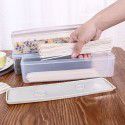 Kitchen Japanese noodle fresh-keeping box, plastic noodle storage box, storage box, kitchen sorting box, wholesale 