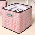 Coverless storage box Fabric storage box Foldable large drawer type sorting box wardrobe clothes storage box artifact