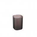 Oblique plug-in pen container Plastic storage box Transparent multi grid pen holder Storage creative makeup pen container Desktop children's four grid 