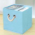 Coverless storage box Fabric storage box Foldable large drawer type sorting box wardrobe clothes storage box artifact