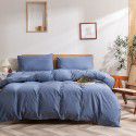 Aifeiyang washable cotton four piece set of cotton quilt cover dormitory three piece set of pure cotton sheets, fitted sheets and bedding 4 