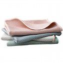 Fish scale grid fish pattern dishcloth is not easy to lose hair and leave no marks after absorbing water. Kitchen cleaning cloth and household cleaning cloth 