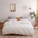 Aifeiyang washable cotton four piece set of cotton quilt cover dormitory three piece set of pure cotton sheets, fitted sheets and bedding 4 