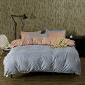 The manufacturer directly sells home stay solid color super soft matte student dormitory staff bedroom bedding three piece set 