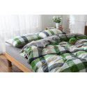 Cotton single fitted sheet washed cotton double bed cover home textile home stay bed bag bedding Simmons protective cover 