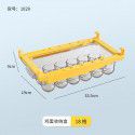 Japanese refrigerator storage box for eggs Extra large creative plastic transparent thickened pull-type egg fresh-keeping box
