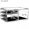 Acrylic drawer cosmetic storage box can be stacked on the dresser lipstick skin care product category shelf 